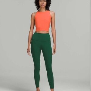 Lululemon Align Tight Everglade Green 25” , size 4. Good condition.